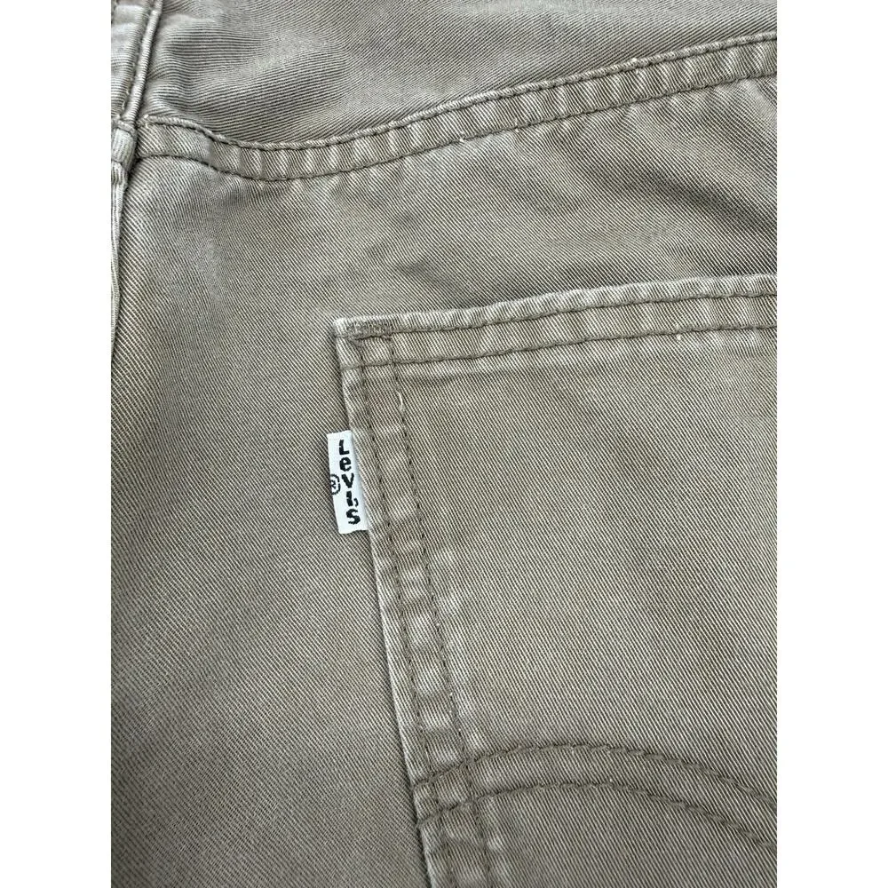 Levi’s 514 Straight Leg Mens White Tab Khaki Pants Size 32x30